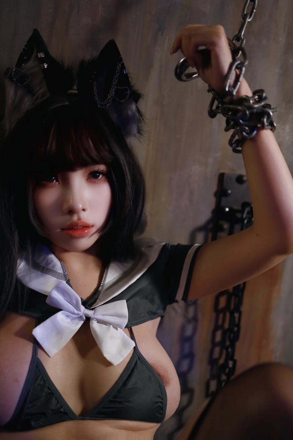 慕慕Momo - No.030 驯服狼少女 [35P-198MB] tg@simisebaisi 【丝足阁】006.webp